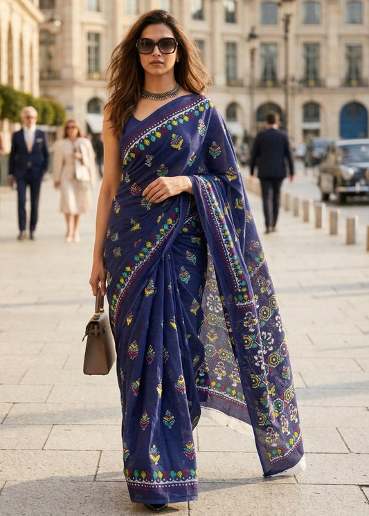 Cotton Feel Like Luxury 💐 | Pure Soft Mulmul Cotton Saree