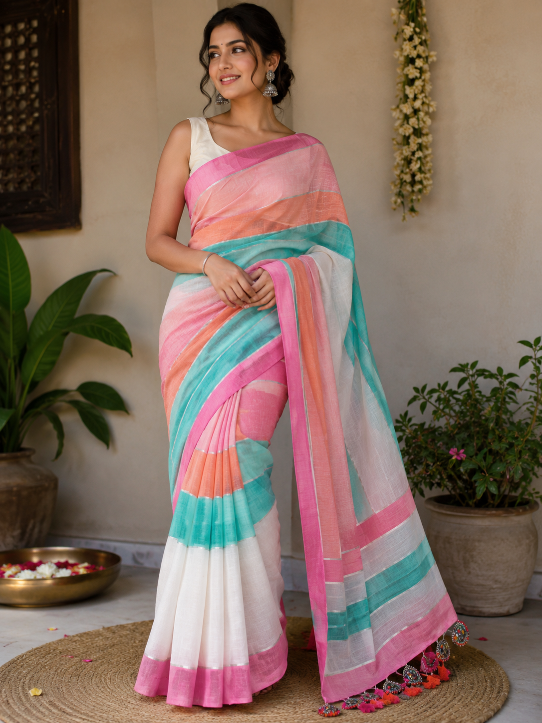 Pure Mal Cotton & Heavy Khadi Cotton Saree