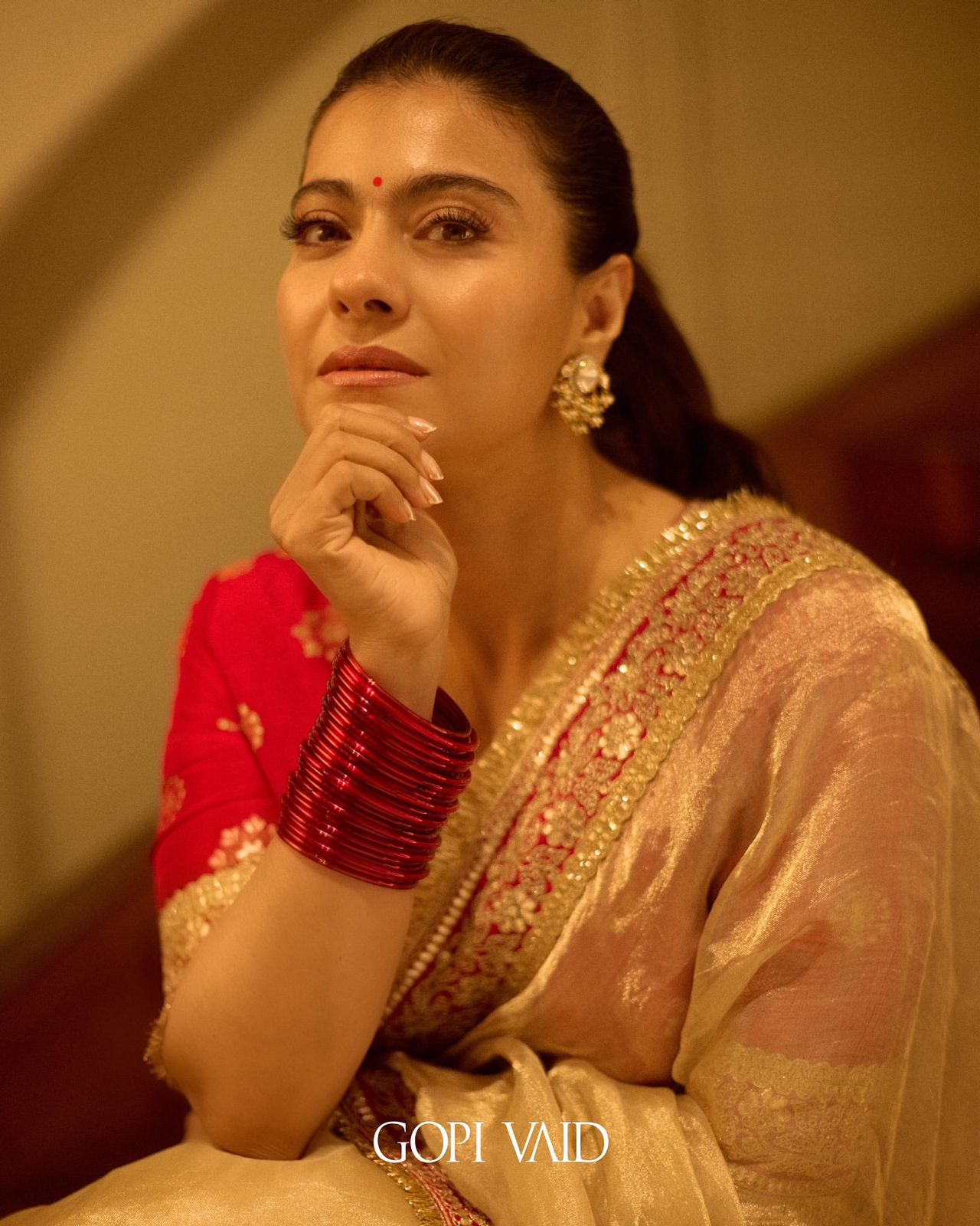 Celebrity Style Designer Net Saree – Kajol Inspired