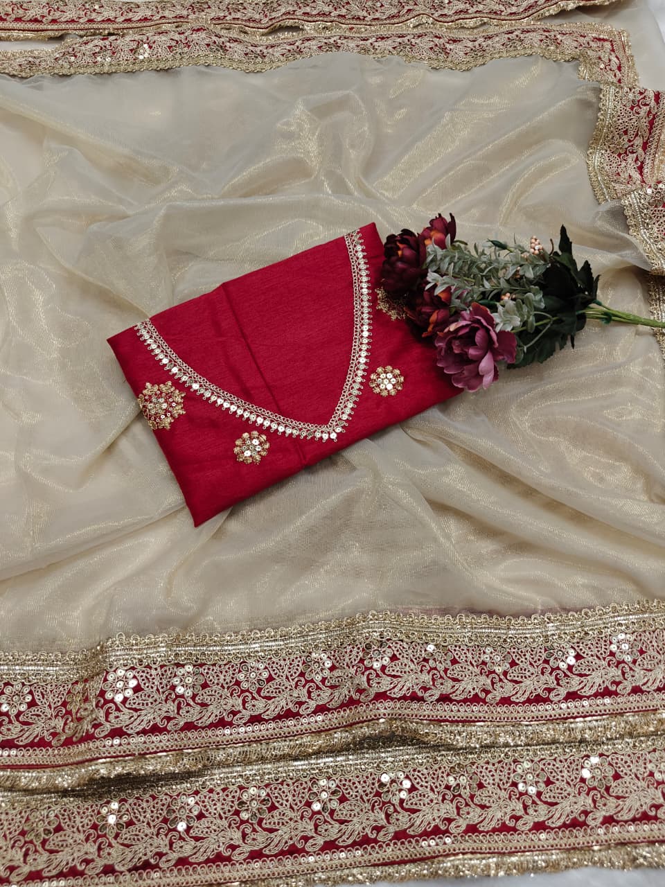 Celebrity Style Designer Net Saree – Kajol Inspired