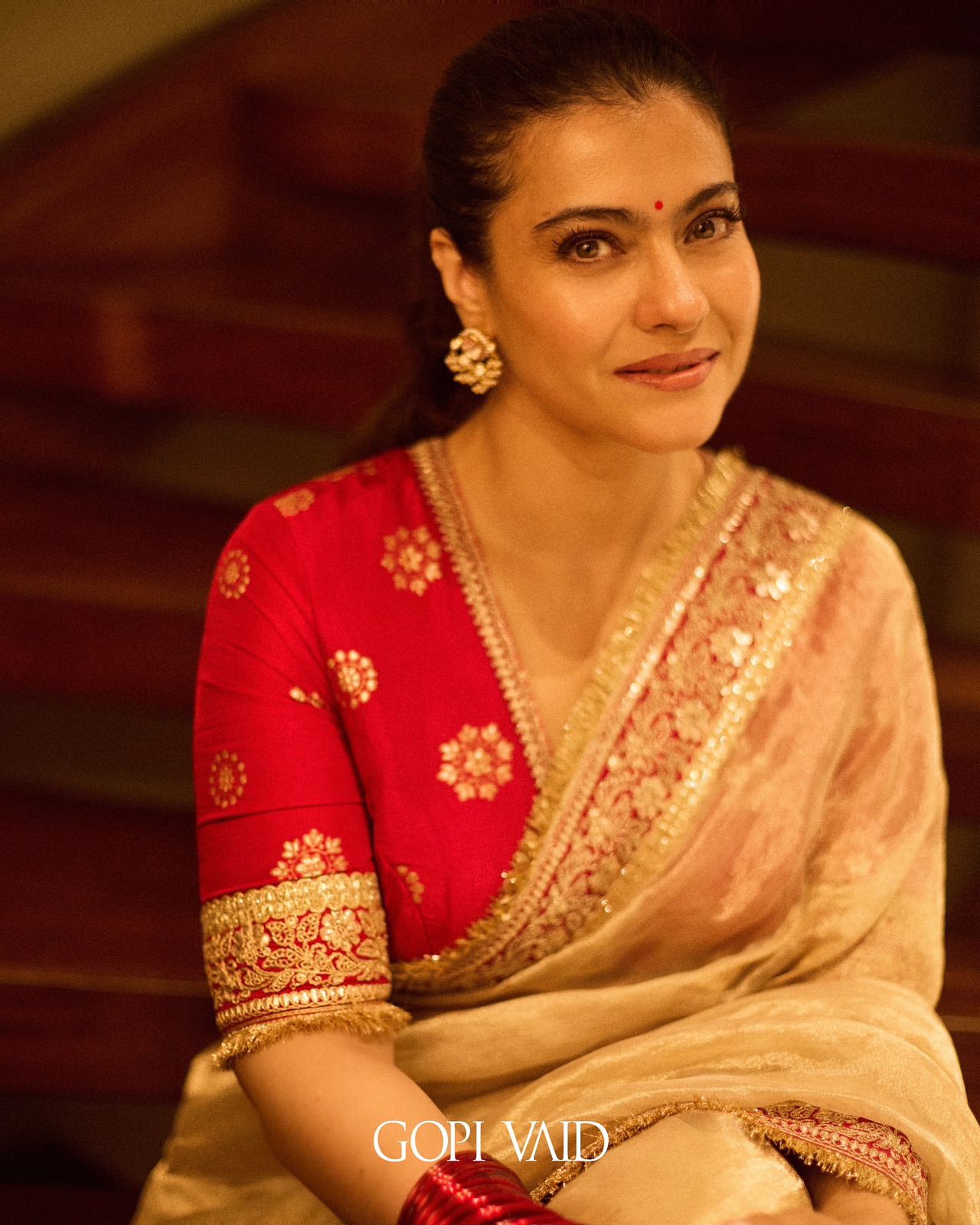 Celebrity Style Designer Net Saree – Kajol Inspired