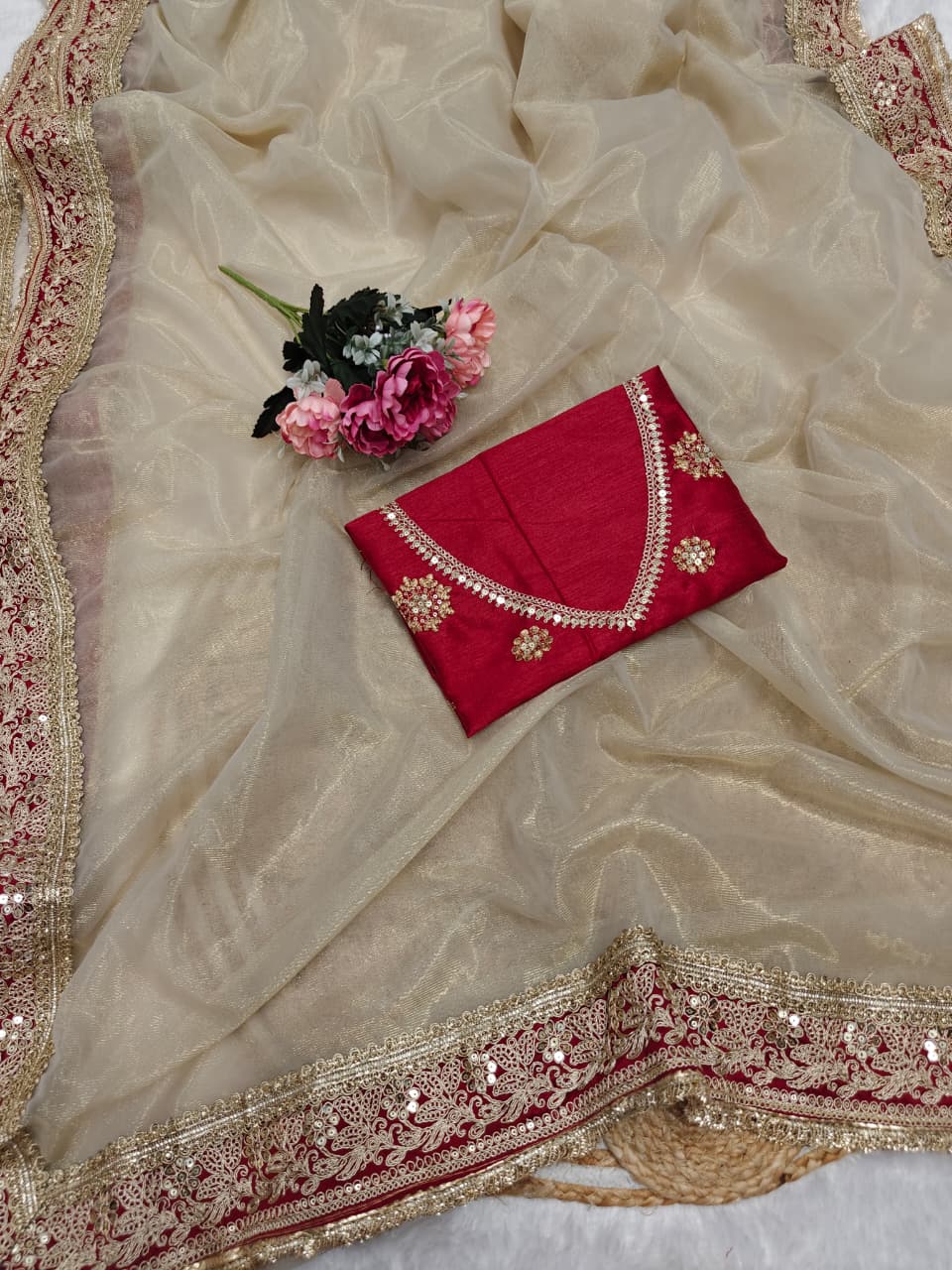 Celebrity Style Designer Net Saree – Kajol Inspired