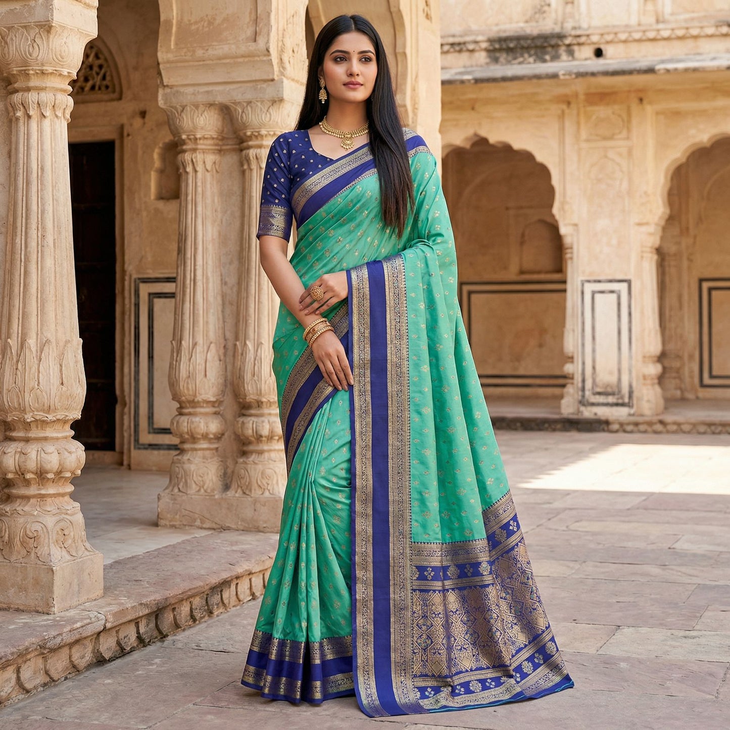 Premium Silk Collection – Banarasi Silk Saree