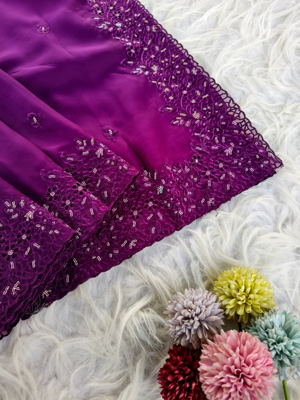 Pure Oxy Organza Zari Designer Saree