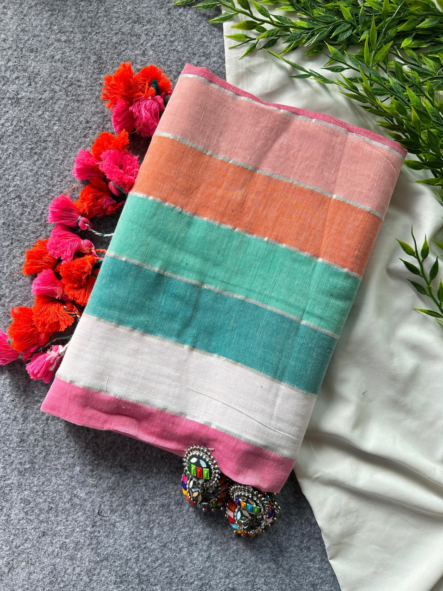 Pure Mal Cotton & Heavy Khadi Cotton Saree