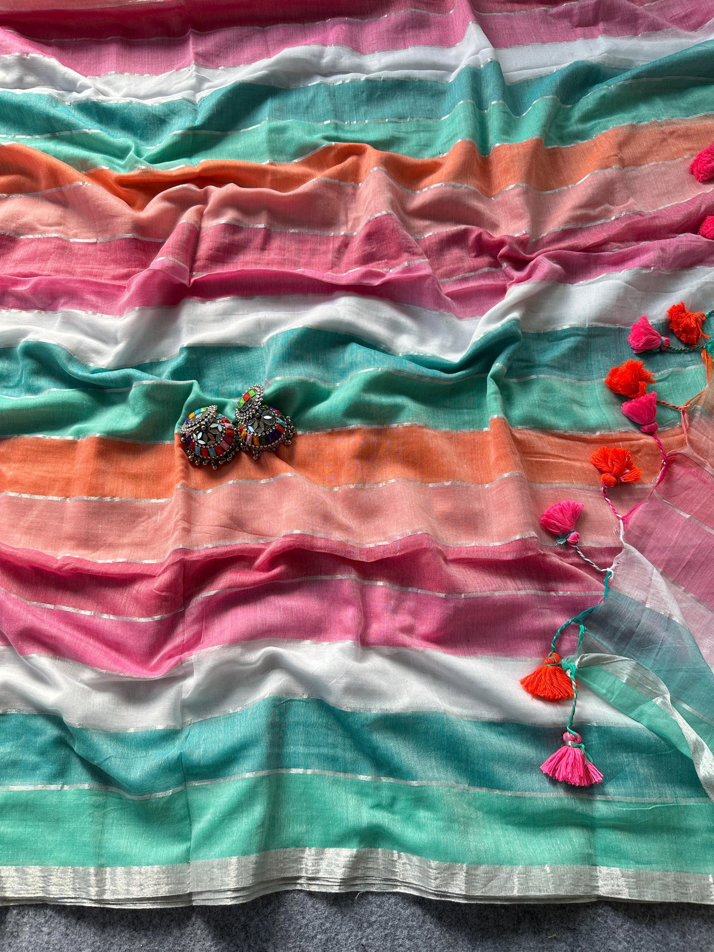 Pure Mal Cotton & Heavy Khadi Cotton Saree