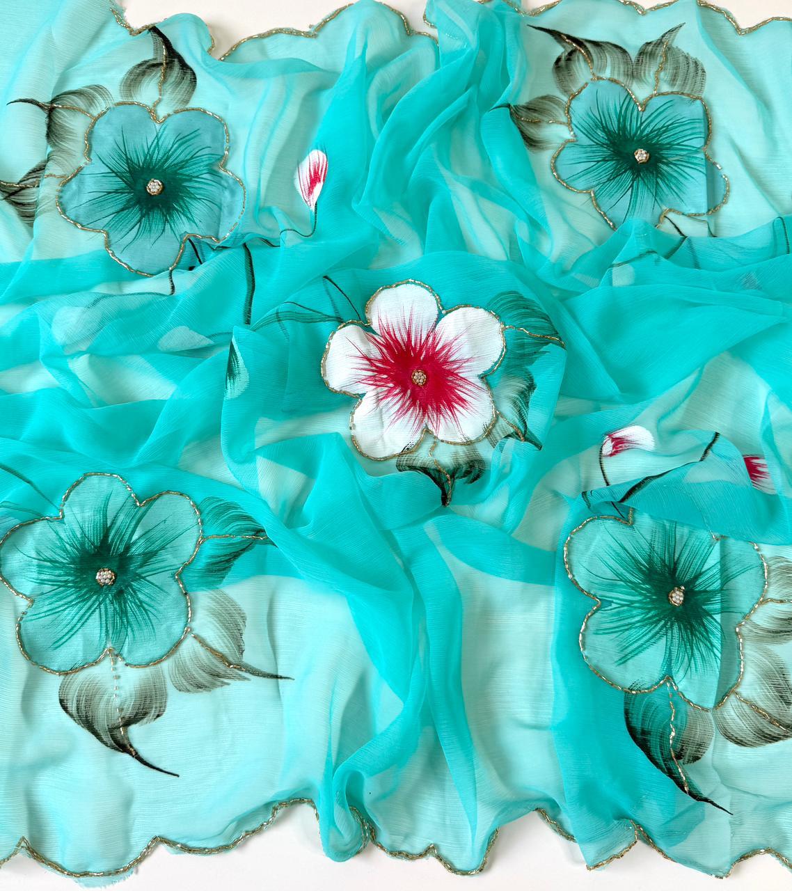 Graceful Elegance in Every Drape - Soft Chiffon saree